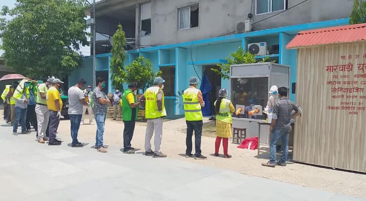 सहकर्मीलाई कोरोना देखिएपछि १ सय ४ पत्रकारले गराए परीक्षण